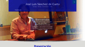 What Joseluissanchezdecueto.com website looked like in 2019 (4 years ago)