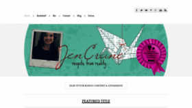 What Jencranebooks.com website looked like in 2019 (4 years ago)