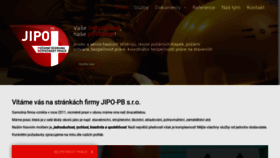 What Jipo-pb.cz website looked like in 2019 (4 years ago)