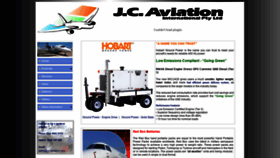 What Jc-aviation.com website looked like in 2019 (4 years ago)