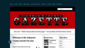 What Jocogazette.com website looked like in 2019 (4 years ago)
