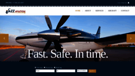What Jazzaviation.com website looked like in 2019 (4 years ago)