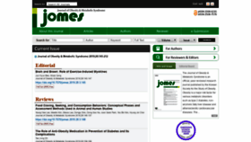 What Jomes.org website looked like in 2019 (4 years ago)