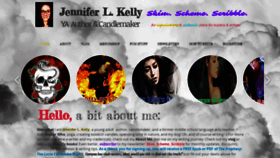 What Jenniferlkelly.com website looked like in 2019 (4 years ago)