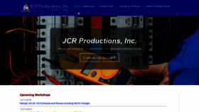 What Jcrproductions.com website looked like in 2019 (4 years ago)