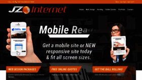What Jzinternet.com website looked like in 2019 (4 years ago)