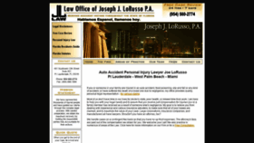 What Joelolaw.com website looked like in 2019 (4 years ago)