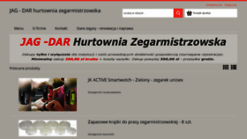 What Jagdar.pl website looked like in 2019 (4 years ago)