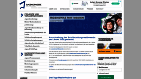 What Jugendpresse.de website looked like in 2019 (4 years ago)