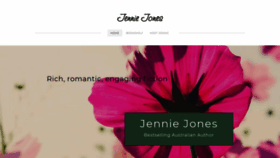 What Jenniejonesromance.com website looked like in 2019 (4 years ago)