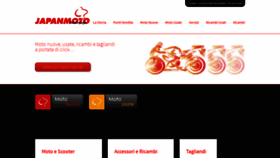 What Japanmoto.it website looked like in 2019 (4 years ago)