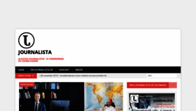 What Journalista.dk website looked like in 2019 (4 years ago)