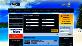 What Jihospoltours.cz website looked like in 2019 (4 years ago)