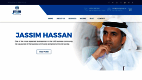 What Jmmgroup.ae website looked like in 2019 (4 years ago)