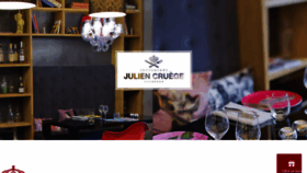 What Juliencruege.fr website looked like in 2019 (4 years ago)