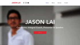 What Jasonlai.co.uk website looked like in 2019 (6 years ago)
