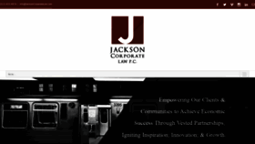 What Jacksoncorporatelaw.com website looked like in 2019 (4 years ago)