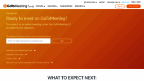 What Joingotomeeting.com website looked like in 2019 (4 years ago)