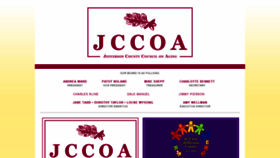 What Jccoa.org website looked like in 2019 (4 years ago)
