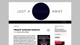 What Justaworldaway.com website looked like in 2019 (4 years ago)