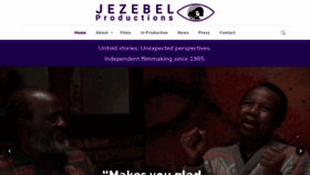 What Jezebelproductions.org website looked like in 2019 (4 years ago)