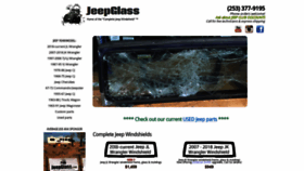 What Jeepglass.com website looked like in 2019 (4 years ago)