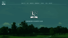 What Jonesborocountryclub.com website looked like in 2019 (4 years ago)
