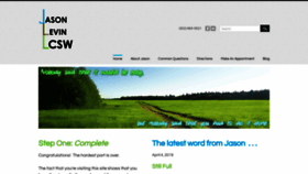 What Jasonlevinlcsw.com website looked like in 2019 (4 years ago)