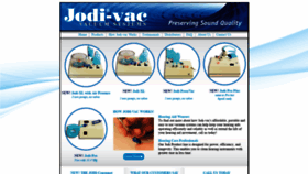 What Jodivac.com website looked like in 2019 (4 years ago)