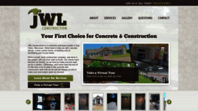 What Jwl-construction.com website looked like in 2019 (4 years ago)