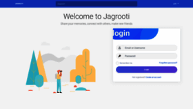 What Jagrooti.com website looked like in 2019 (4 years ago)