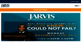 What Jarvis.edu website looked like in 2019 (4 years ago)