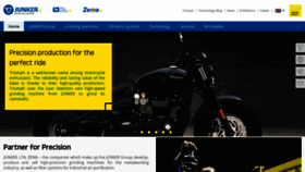 What Junker-group.com website looked like in 2019 (5 years ago)