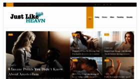 What Justlikeheavn.com website looked like in 2019 (4 years ago)
