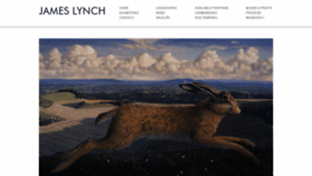 What James-lynch.co.uk website looked like in 2019 (4 years ago)