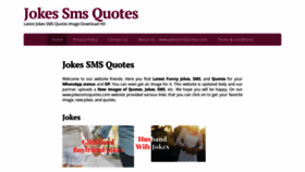 What Jokessmsquotes.com website looked like in 2019 (4 years ago)