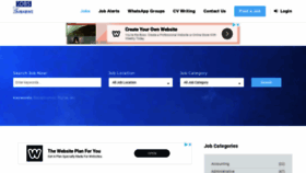 What Jobszimbabwe.co.zw website looked like in 2019 (4 years ago)