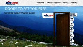 What Jswsteeldoors.in website looked like in 2019 (5 years ago)