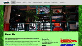 What Junglewonder.com website looked like in 2019 (4 years ago)
