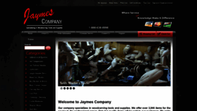 What Jaymescompany.com website looked like in 2019 (4 years ago)