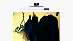 What Jam-clothing.com website looked like in 2019 (4 years ago)