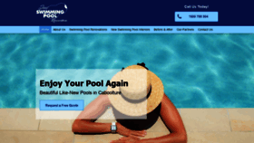 What Justswimmingpools.com.au website looked like in 2019 (4 years ago)
