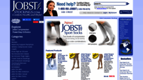 What Jobststockings.com website looked like in 2019 (4 years ago)