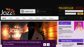 What Jazzfm.com website looked like in 2019 (4 years ago)