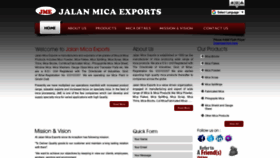 What Jalanmicaexports.com website looked like in 2019 (4 years ago)