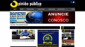 What Jornalopiniaopublica.com.br website looked like in 2019 (4 years ago)