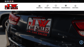 What Jwcarsales.com website looked like in 2019 (4 years ago)