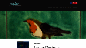 What Jaafar-designs.com website looked like in 2019 (4 years ago)