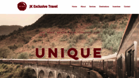 What Jketravel.com website looked like in 2019 (4 years ago)