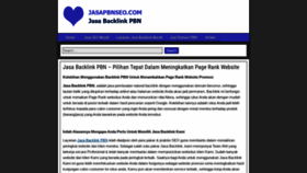 What Jasapbnseo.com website looked like in 2019 (4 years ago)